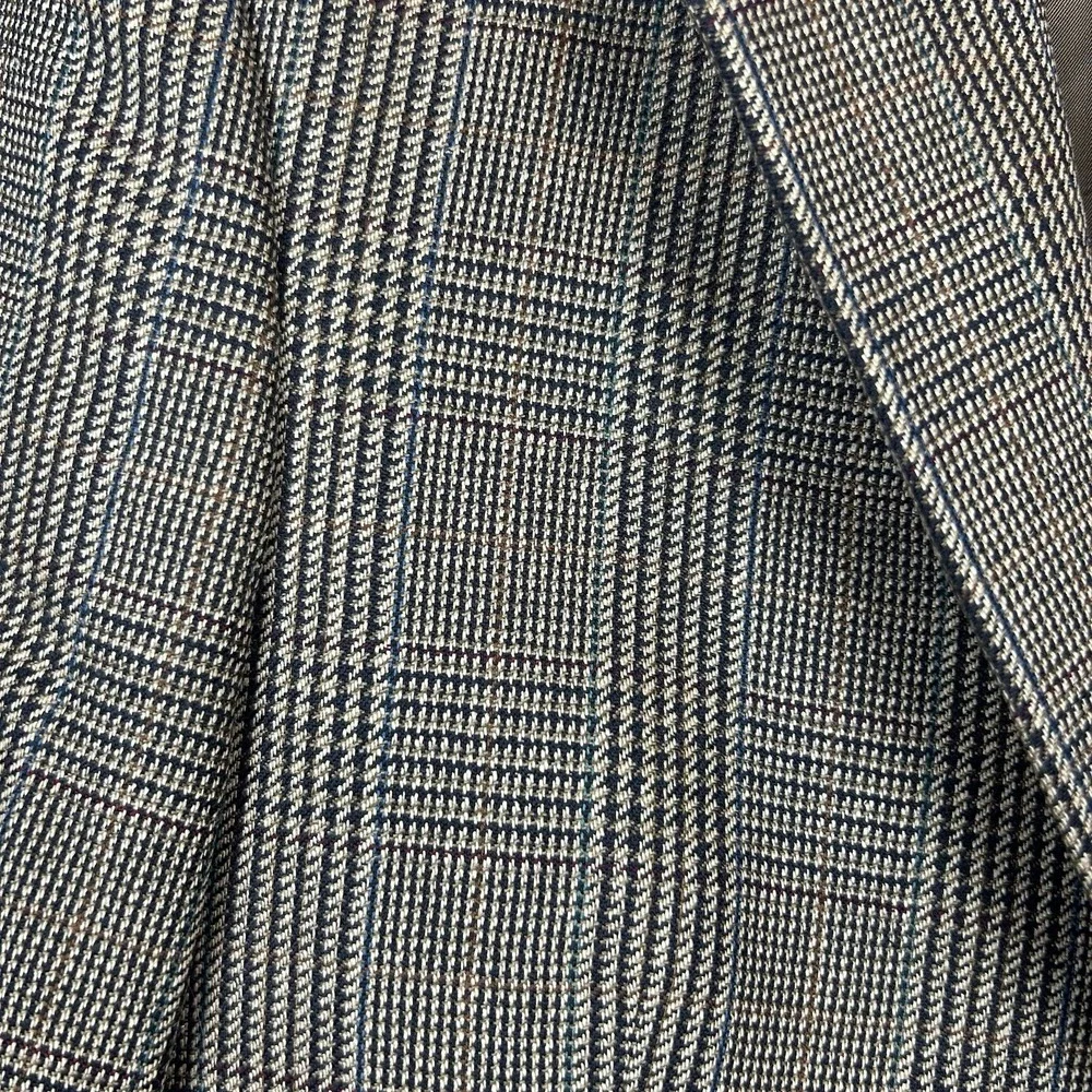 Polo University Club Ralph Lauren Blazer Mens 42R? Houndstooth 2 Button